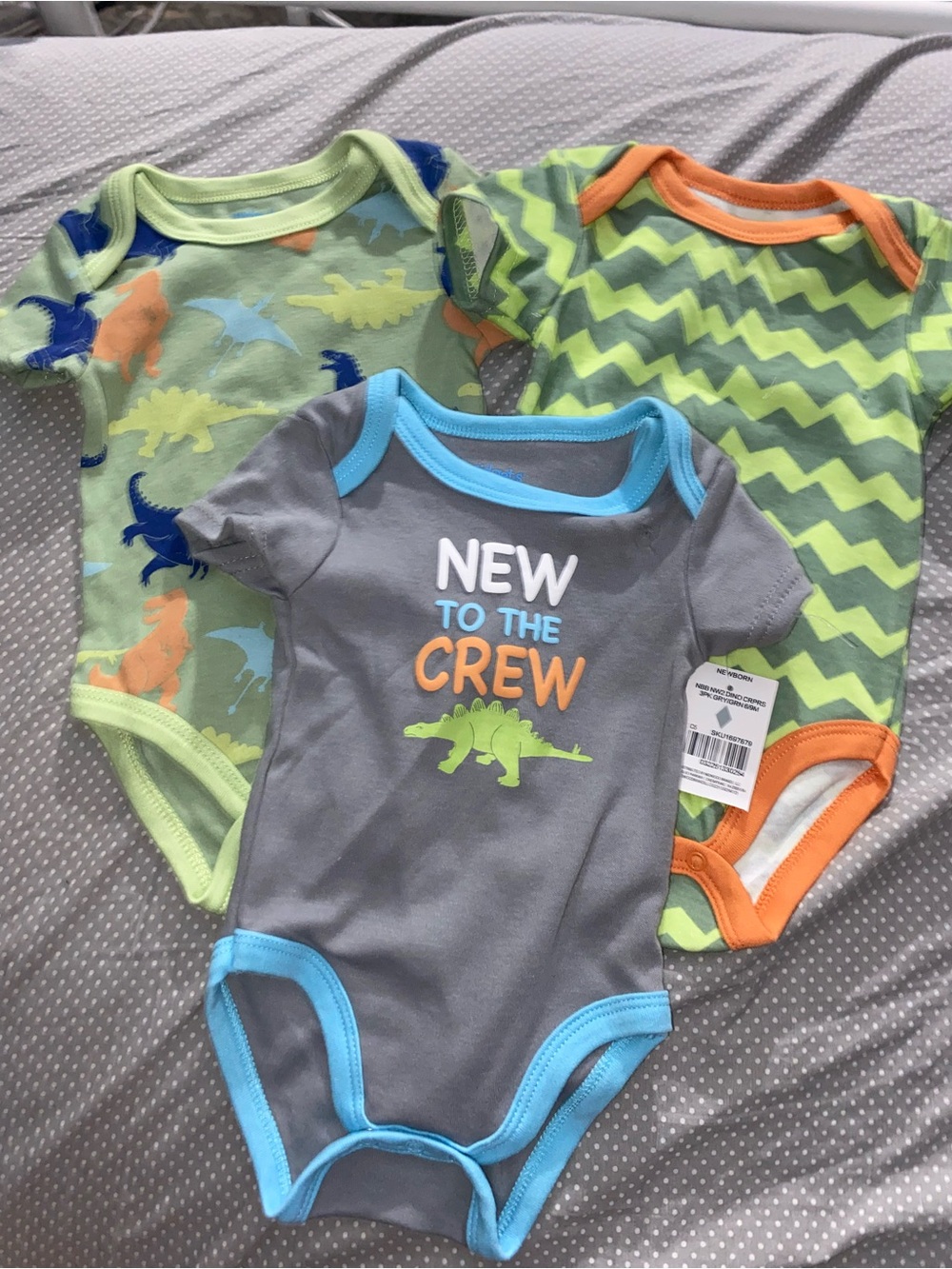 Baby Short-Sleeve One-Piece Bodysuit